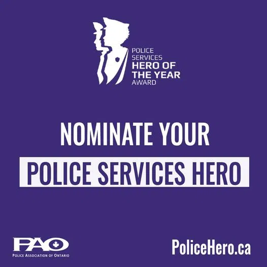 Nominations open for Police Hero awards