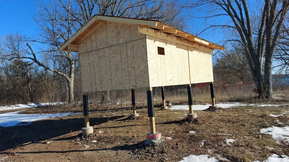 New Barn Swallow Nesting Structure erected at Prince Edward Point ...