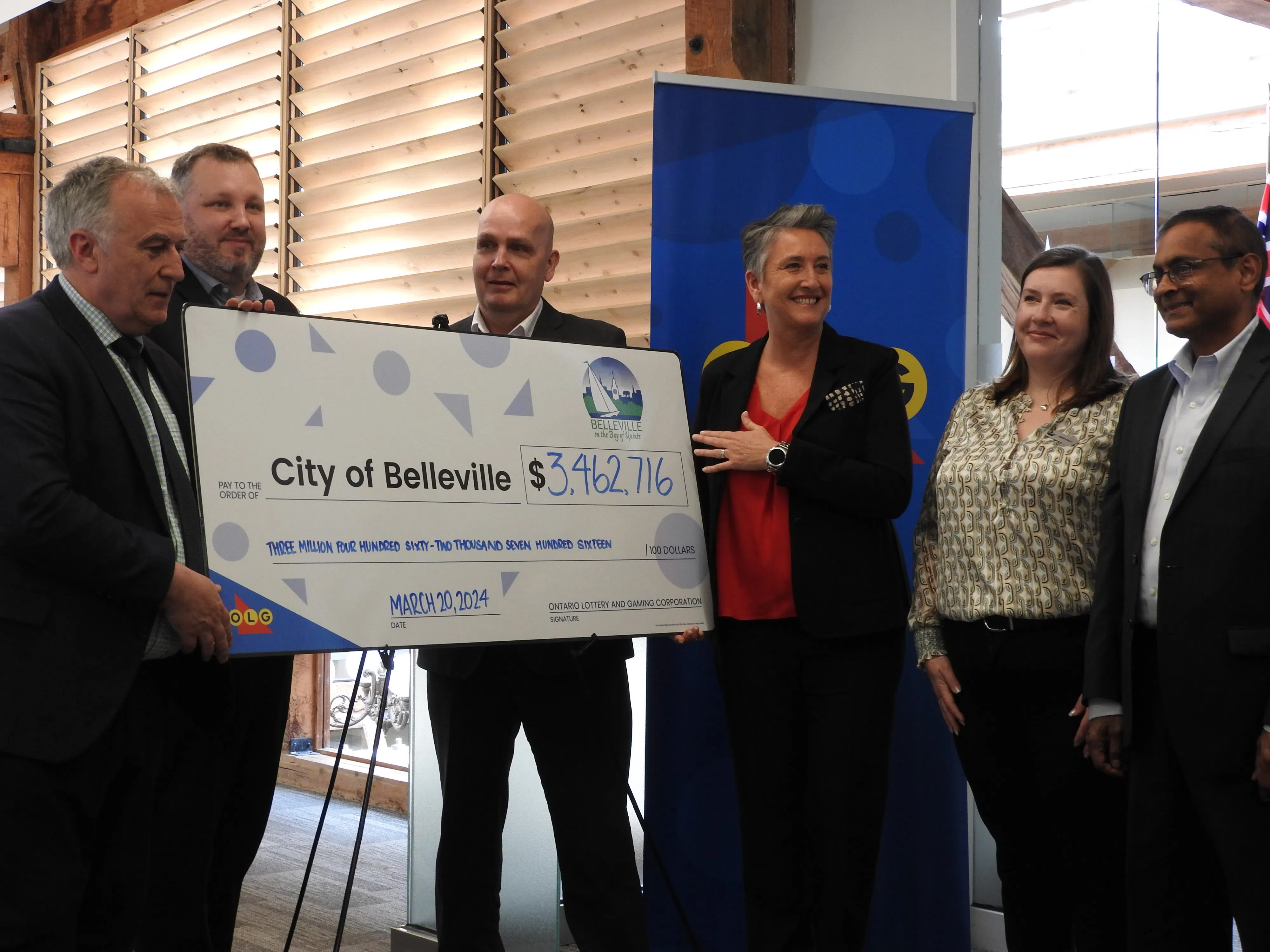 City of Belleville holds appreciation event for OLG