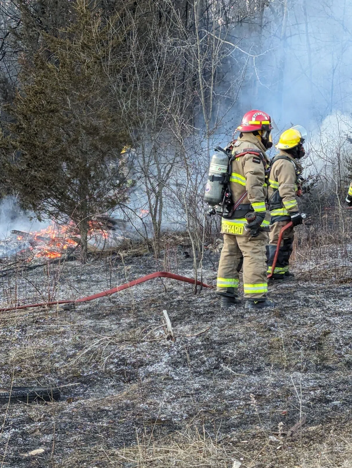 Three grass fires in two weeks for Quinte West Fire & Rescue