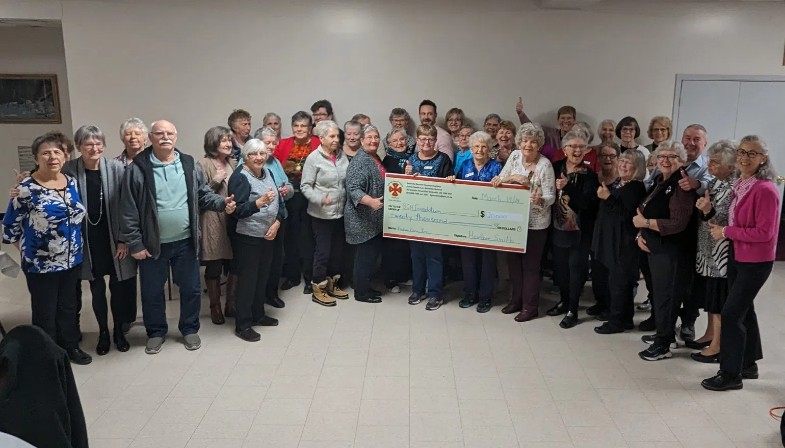 Belleville General Hospital Auxiliary completes donation, pledges more for 2024