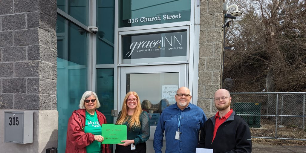 Two local chapters of Ontario parties sponsor bed at Grace Inn Shelter - Vimarsana News