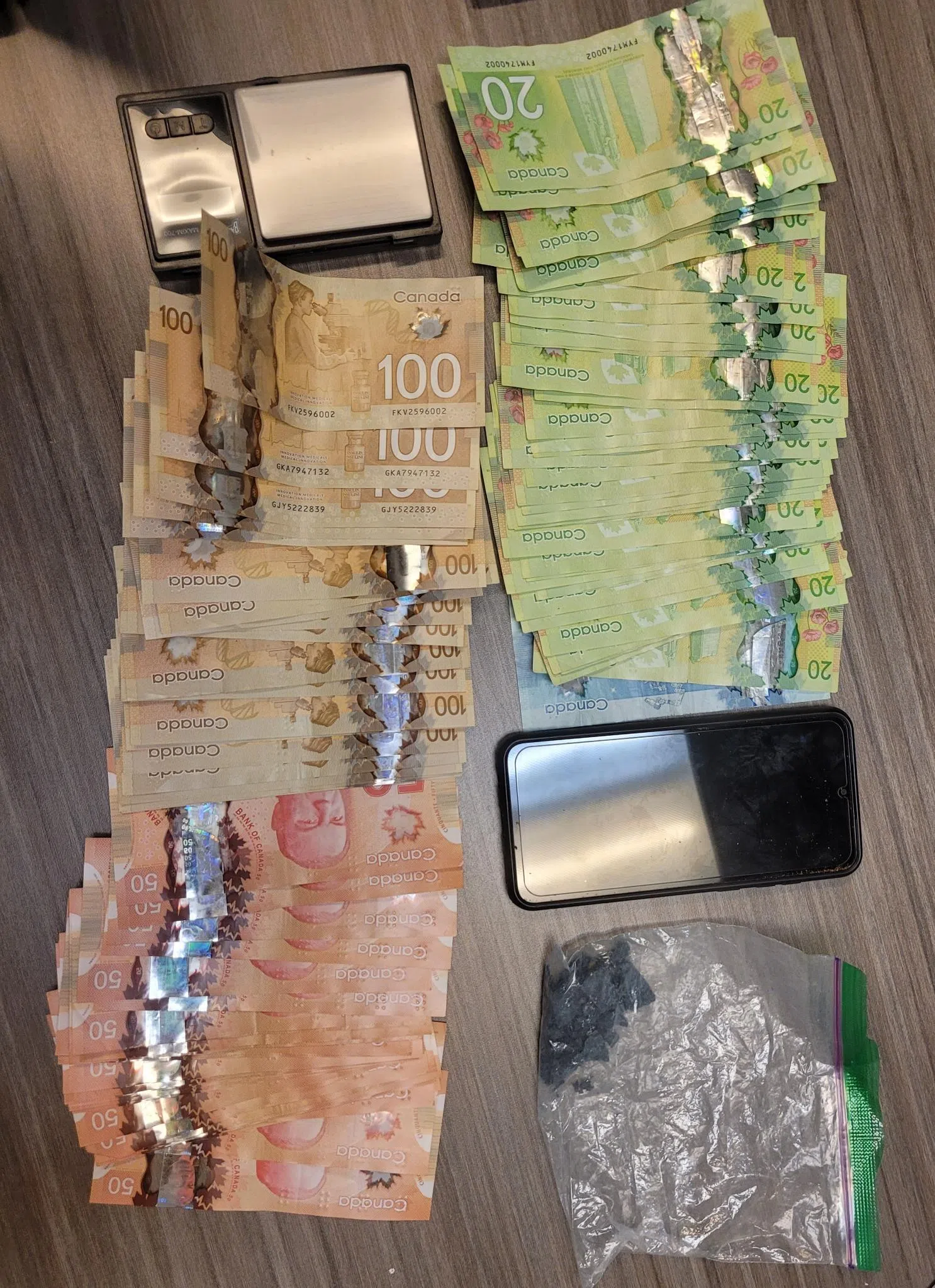 Drug and weapons seizure in Bancroft