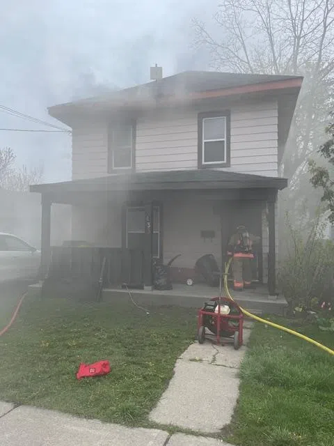 Belleville house fire