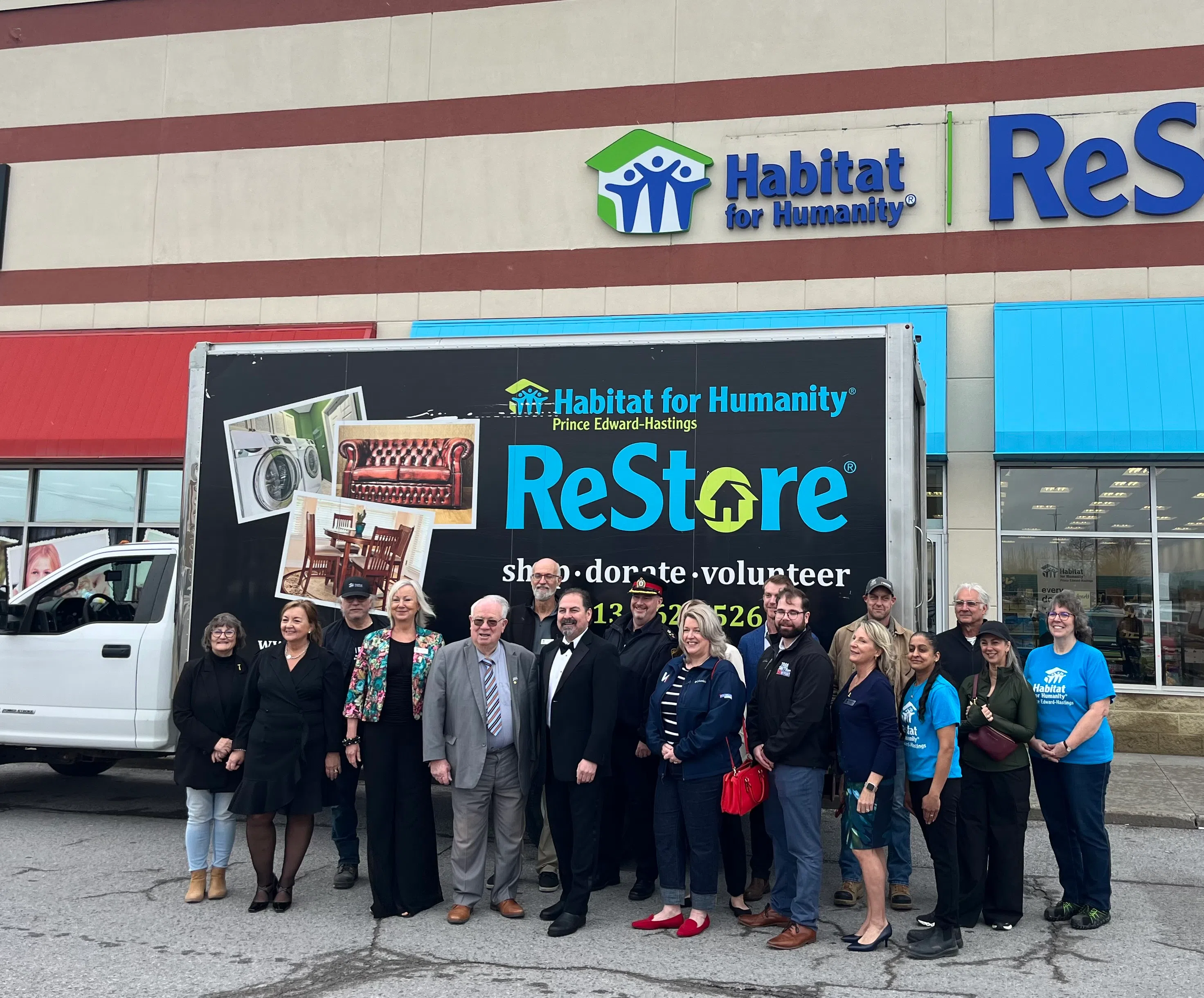 Grand opening of Habitat for Humanity ReStore in Quinte West