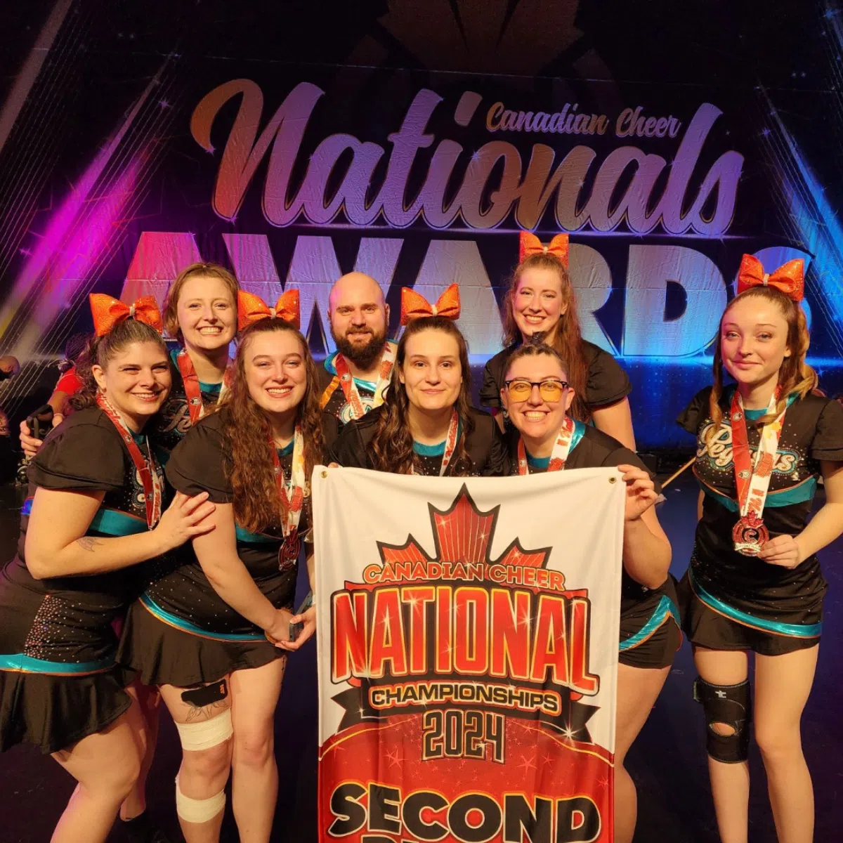Belleville cheerleaders return from Nationals as Silver Champion