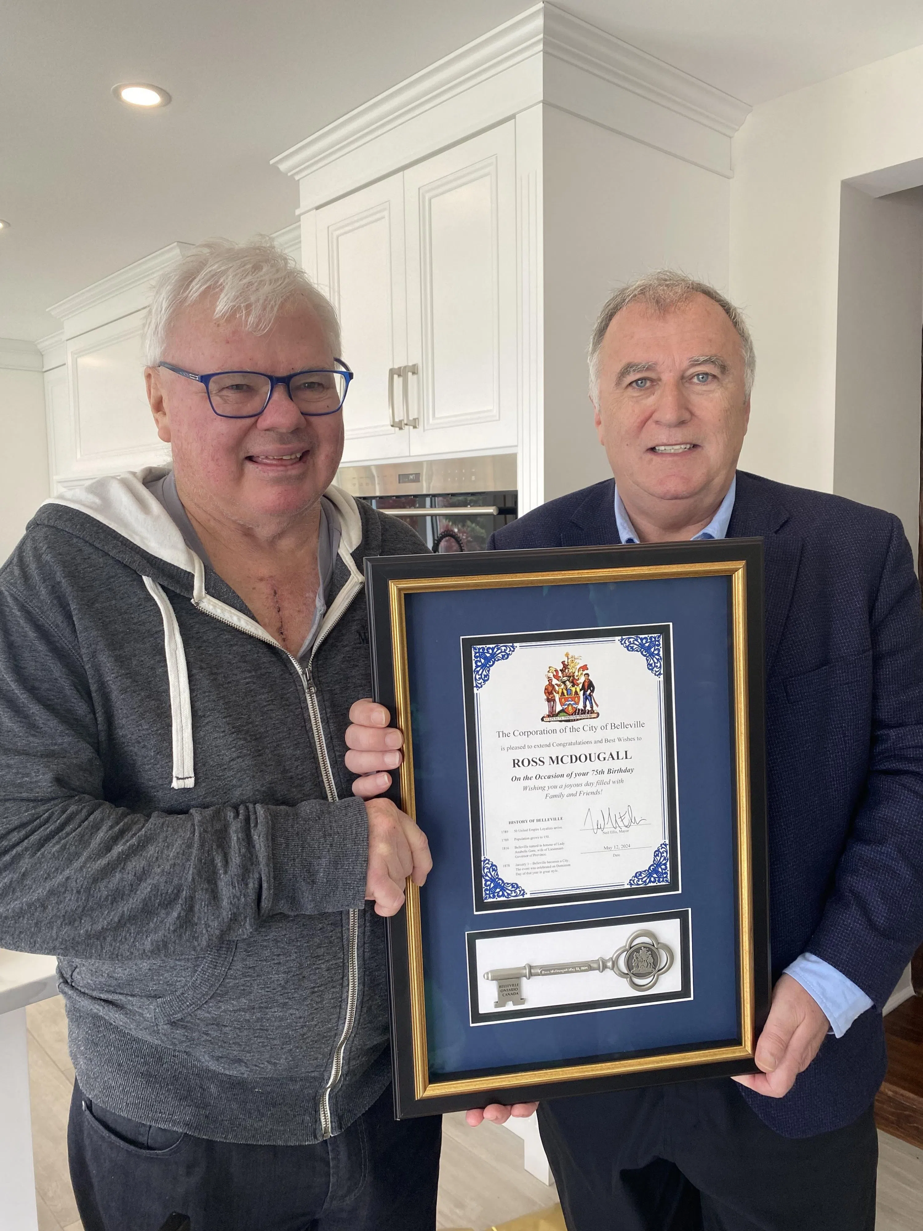 Former mayor honoured