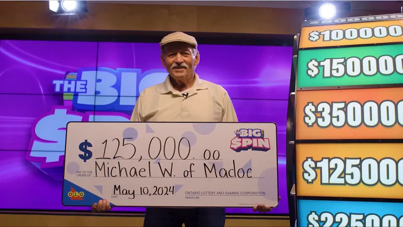 Madoc resident wins $125,000