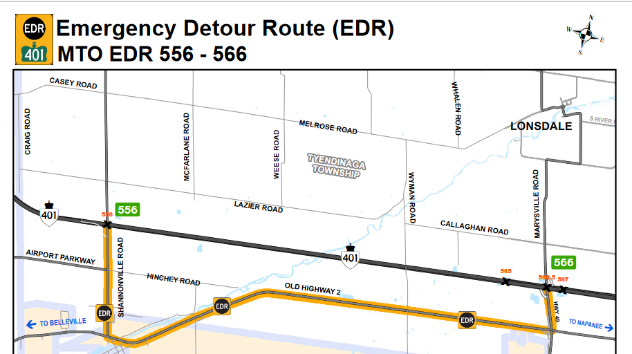 Tyendinaga Township Reveals New Emergency Detour Route - Vimarsana News