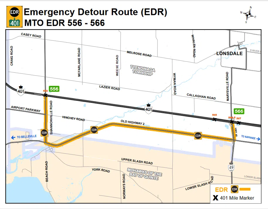 Tyendinaga Township Reveals New Emergency Detour Route