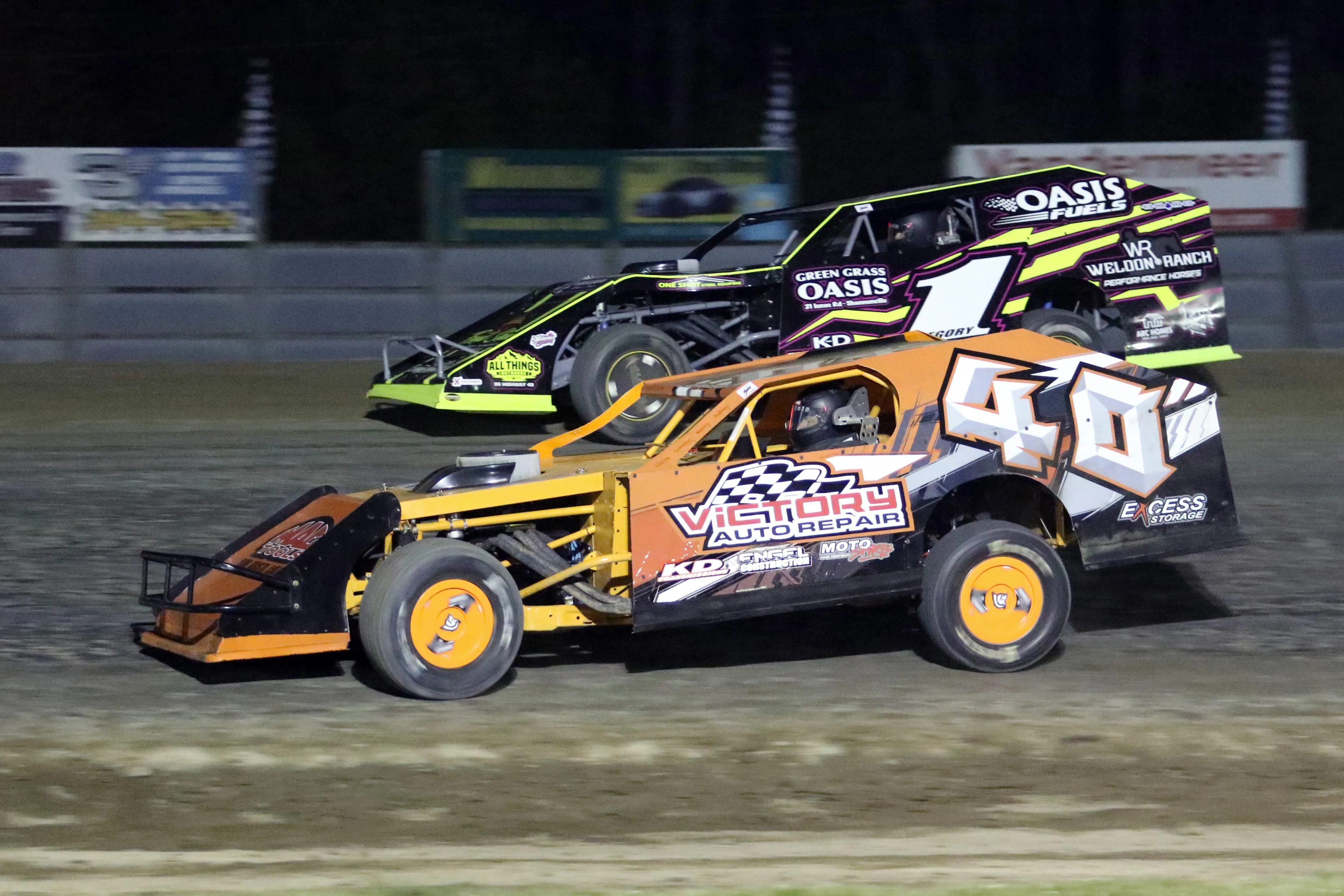 Sandercock claims first "checkered" at Brighton Speedway