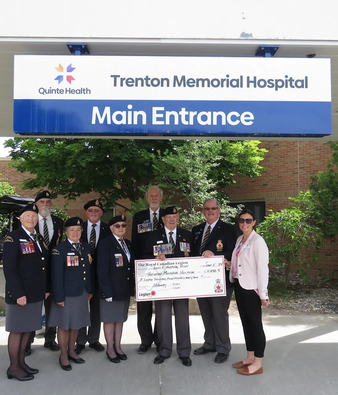 Over $11,000 donated to Trenton Memorial Hospital Foundation