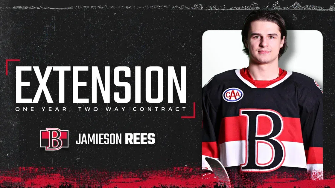 Sens sign Jamieson Rees to one-year, two-way contract extension