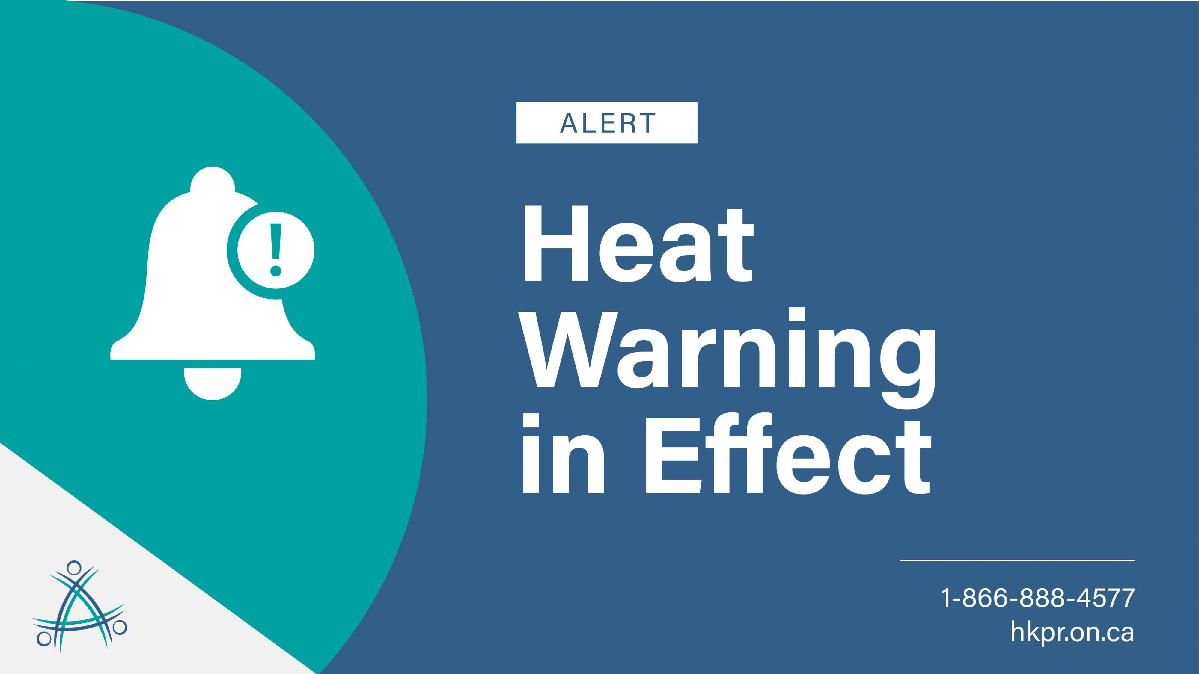 Heat warning for Northumberland County