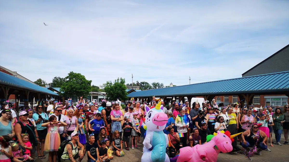 Unicorn Party takes over Market Square