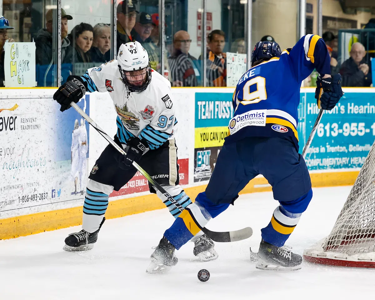 Trenton Golden Hawks Trade Matthew Lee