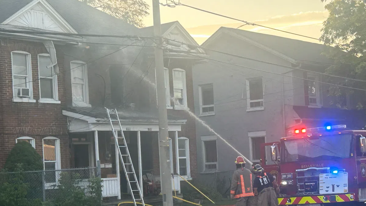 Apartment fire in Belleville Quinte News