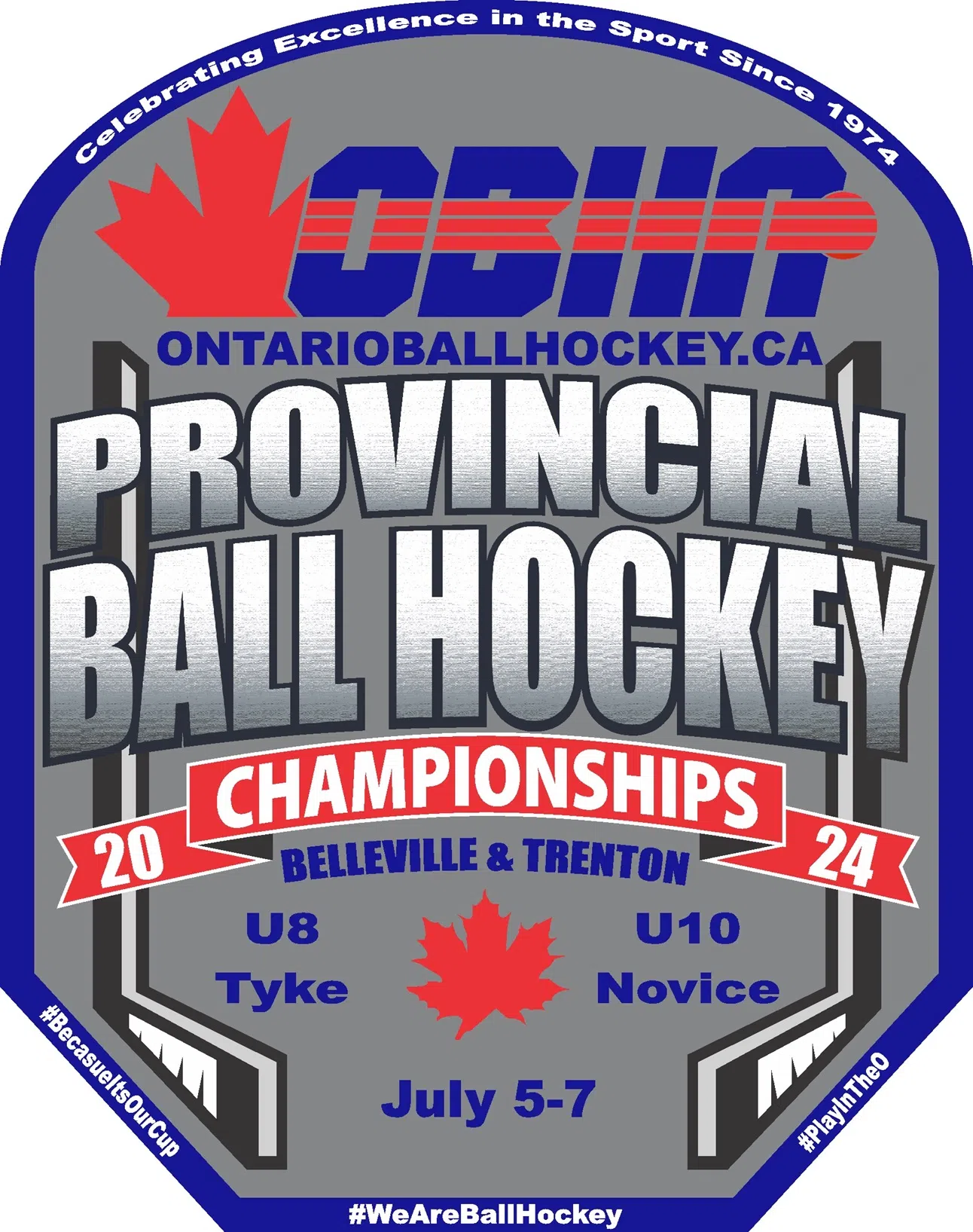 Provincial Ball Hockey championships in Quinte