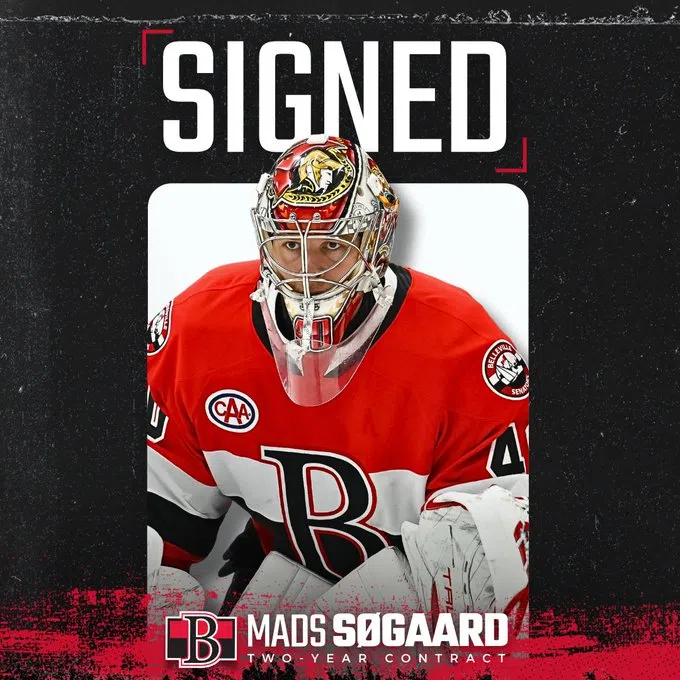 Sogaard signs two-year contract