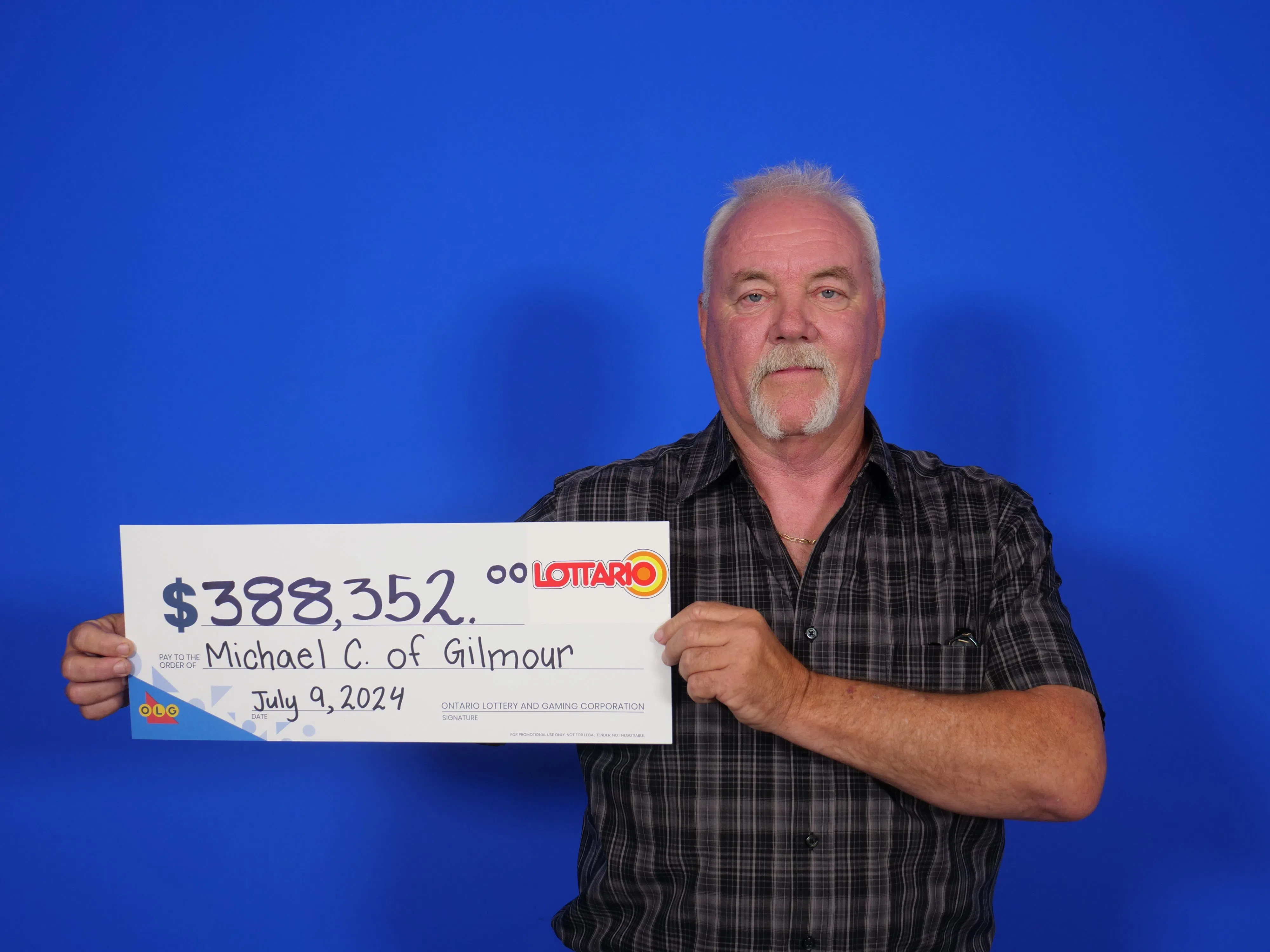 Lottario jackpot winner in Gilmour