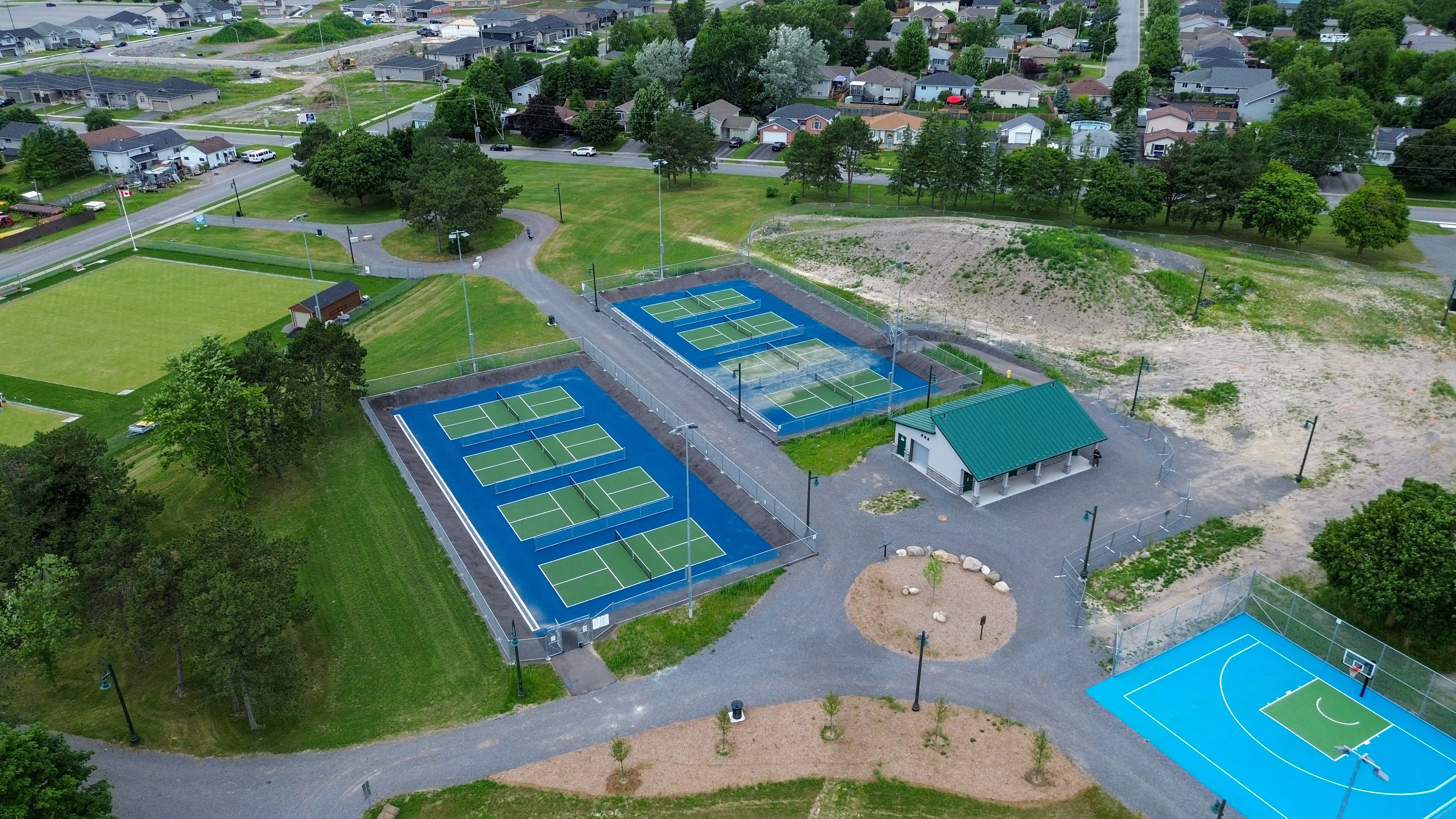 Pickleball Courts at Clifford Sonny Belch Park now open