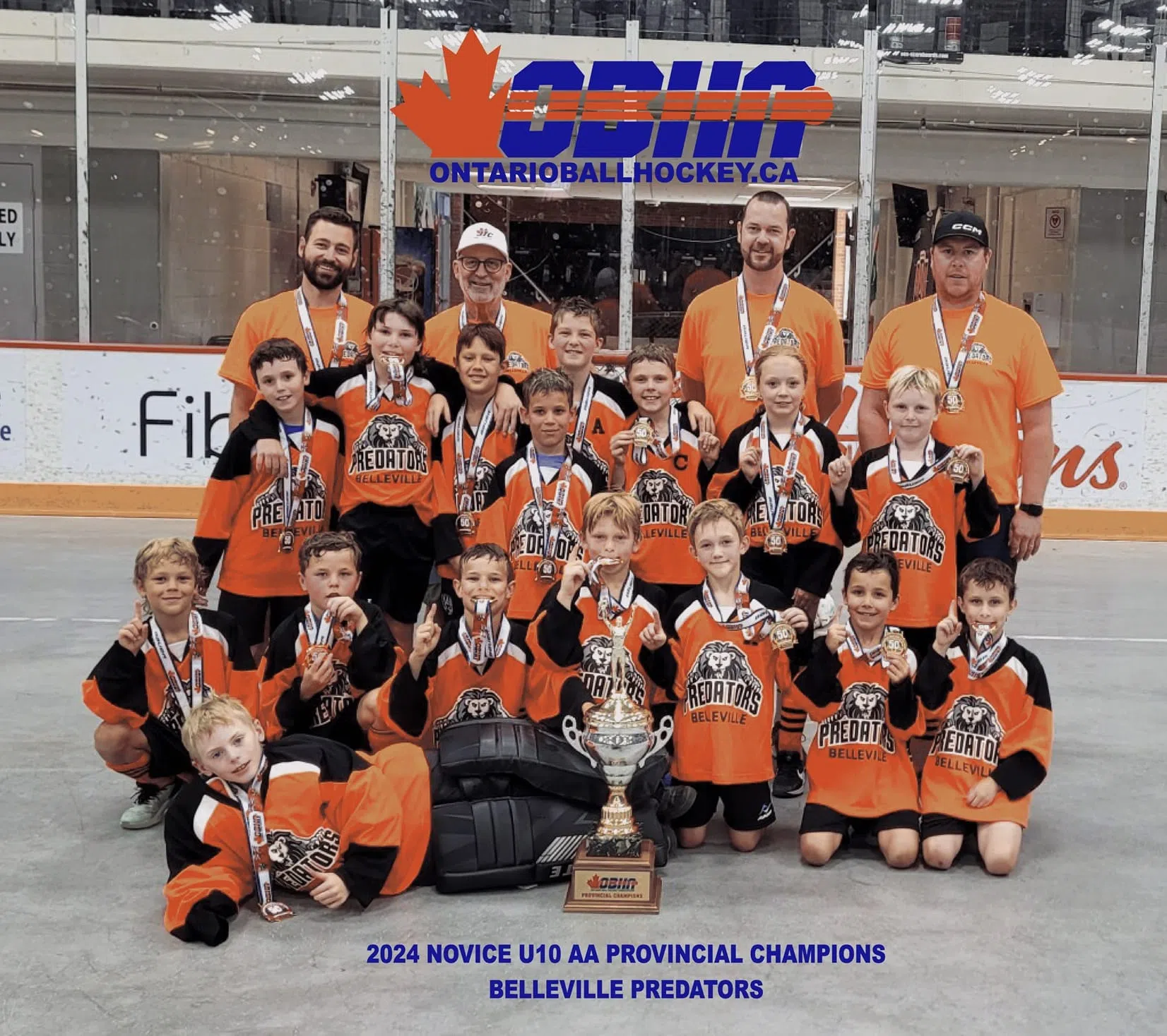 Belleville Rock 107 U10s Ontario Champions