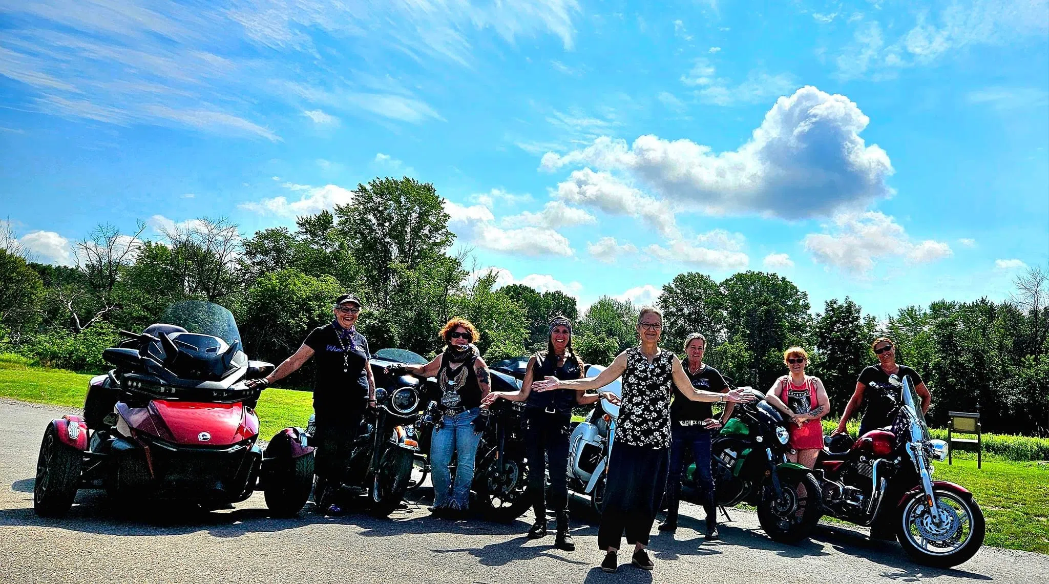 WindSisters ride for a worthy cause