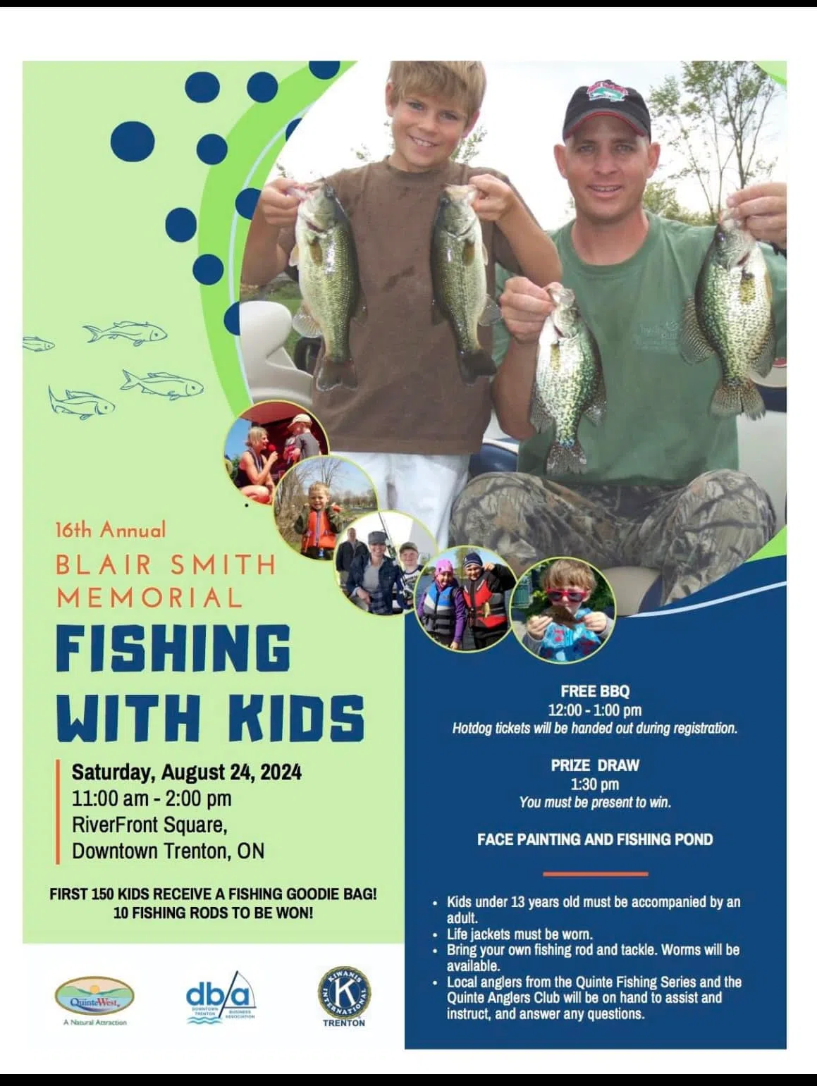 16th Annual Blair Smith Memorial Fishing With Kids this weekend