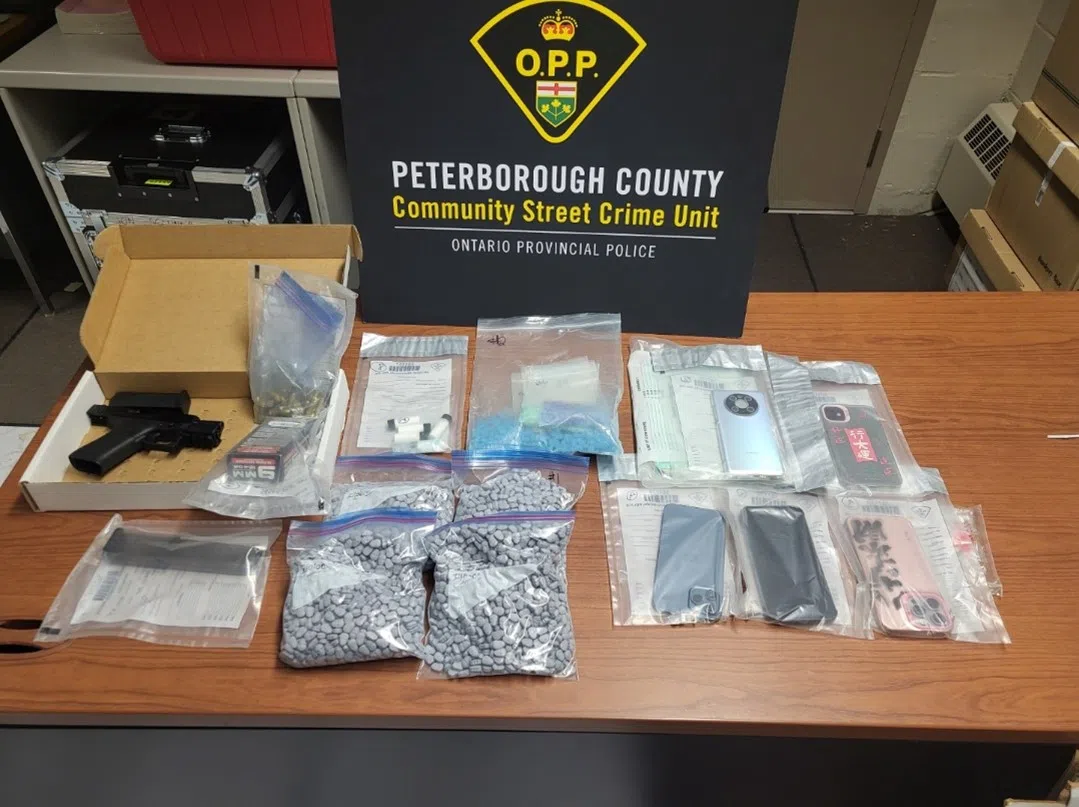 Drugs and weapons seized