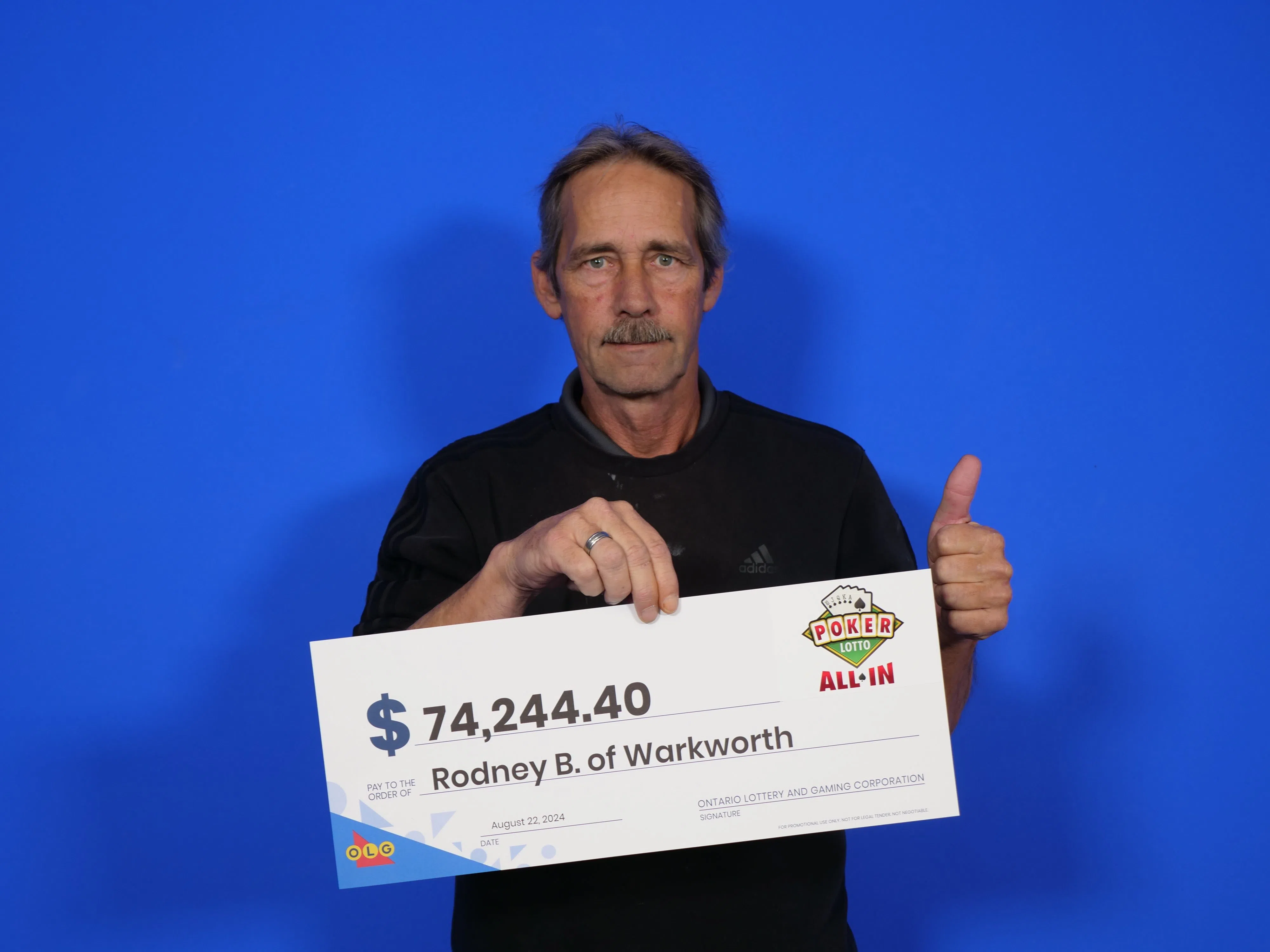 Warkworth construction worker wins almost $75,000 playing lottery