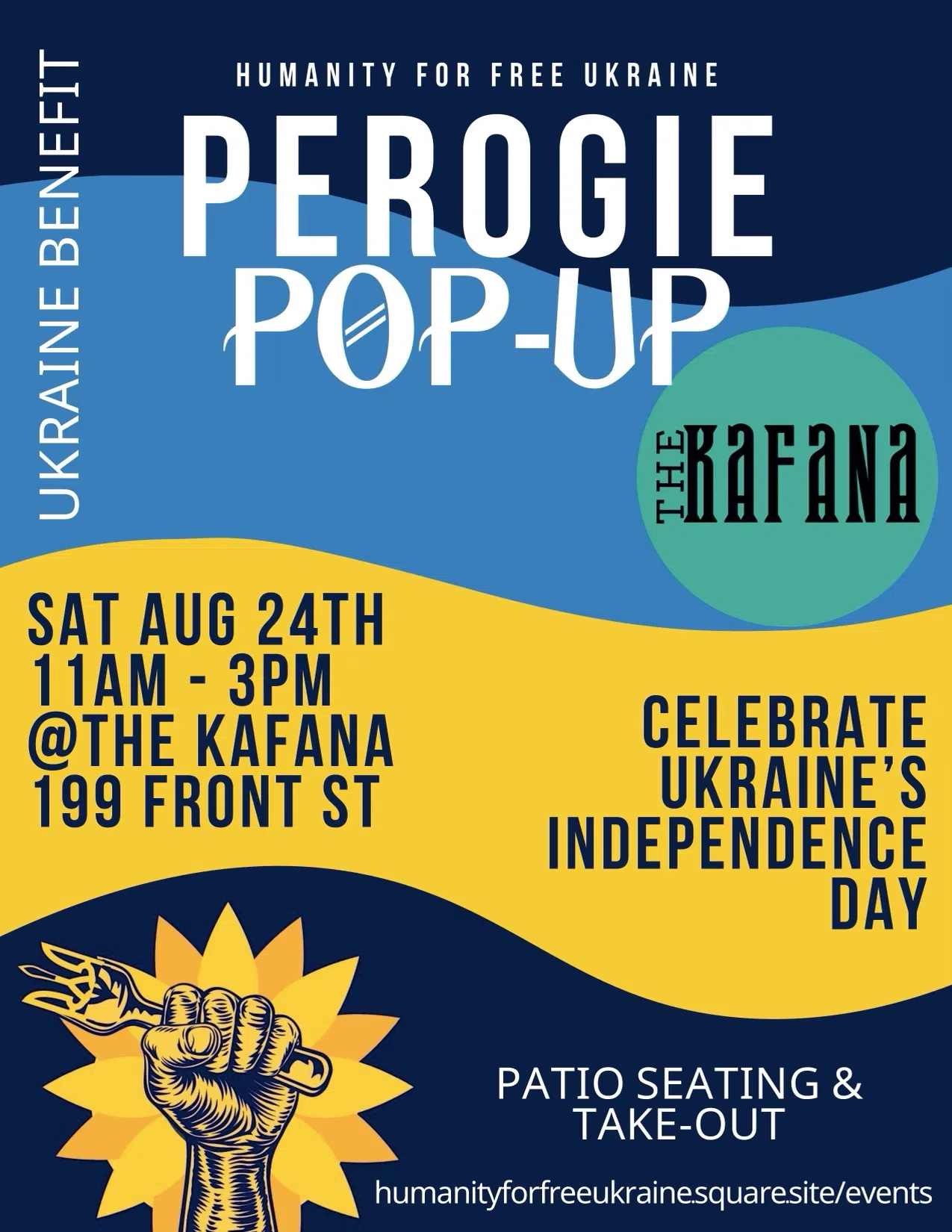 Perogie Pop-up coming on Saturday