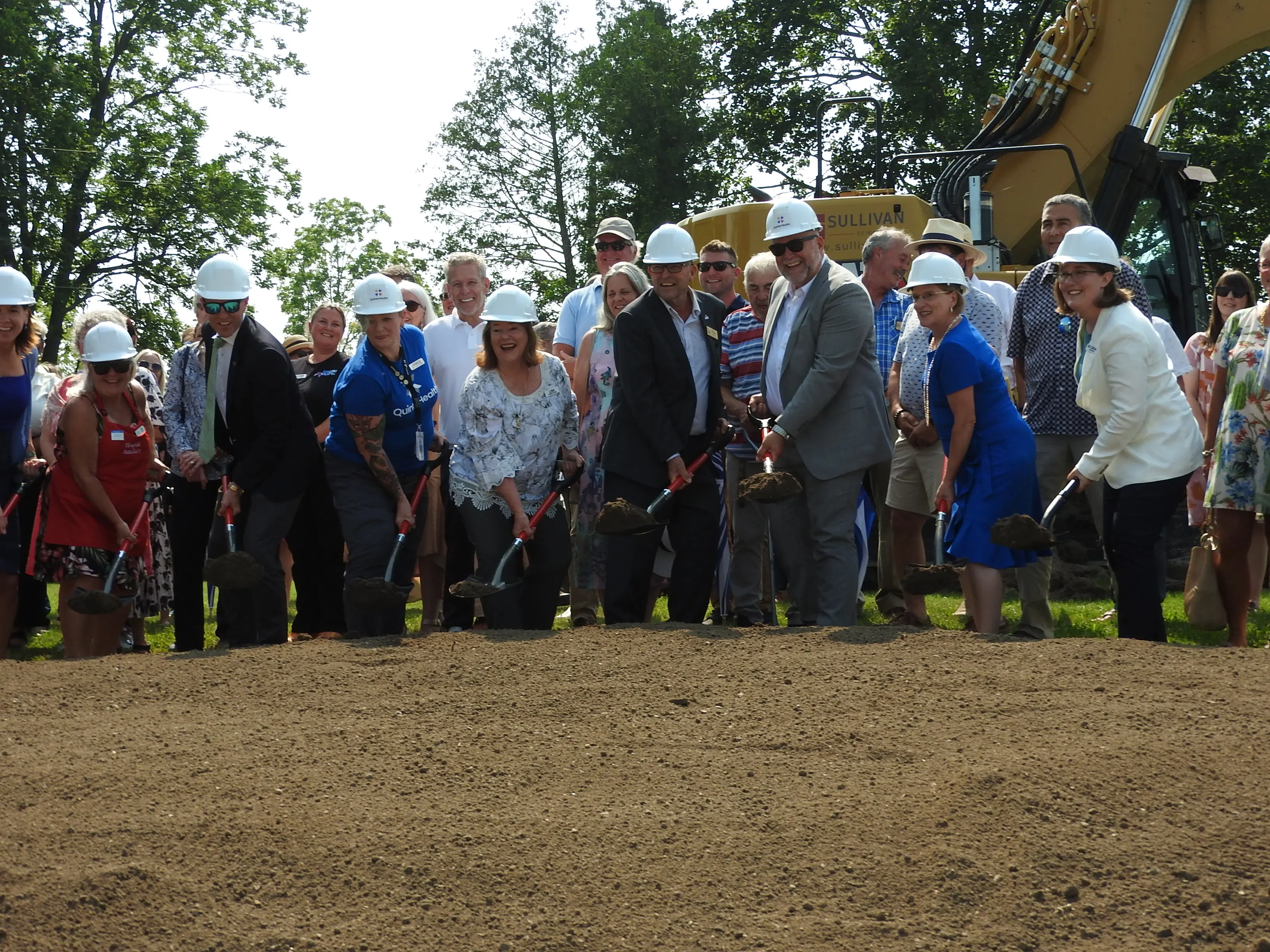 Ground broken on the new County hospital