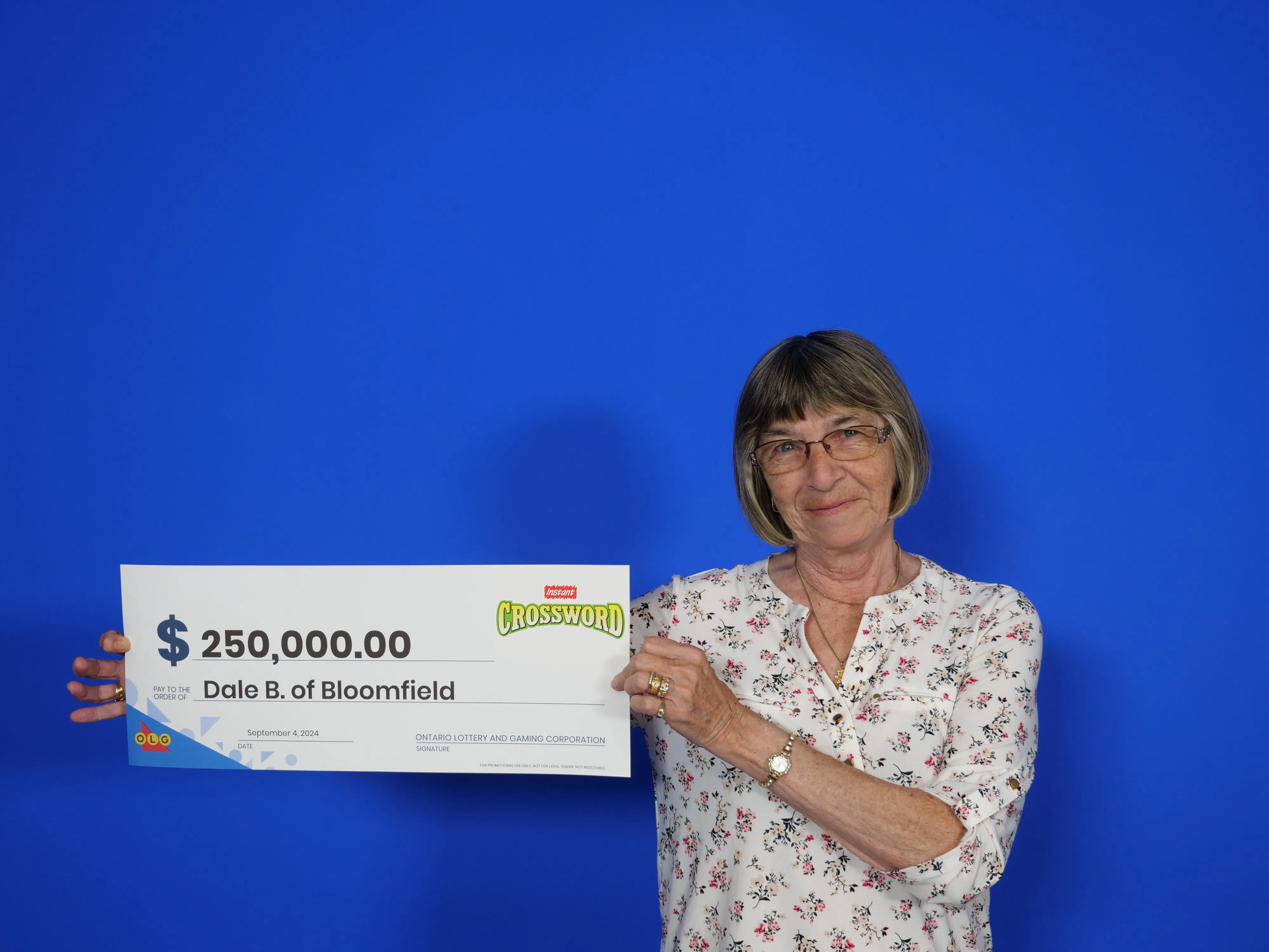 $250,000 win for Bloomfield woman