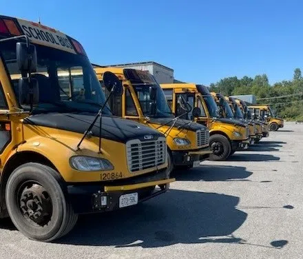 Mischief to school buses in Quinte West