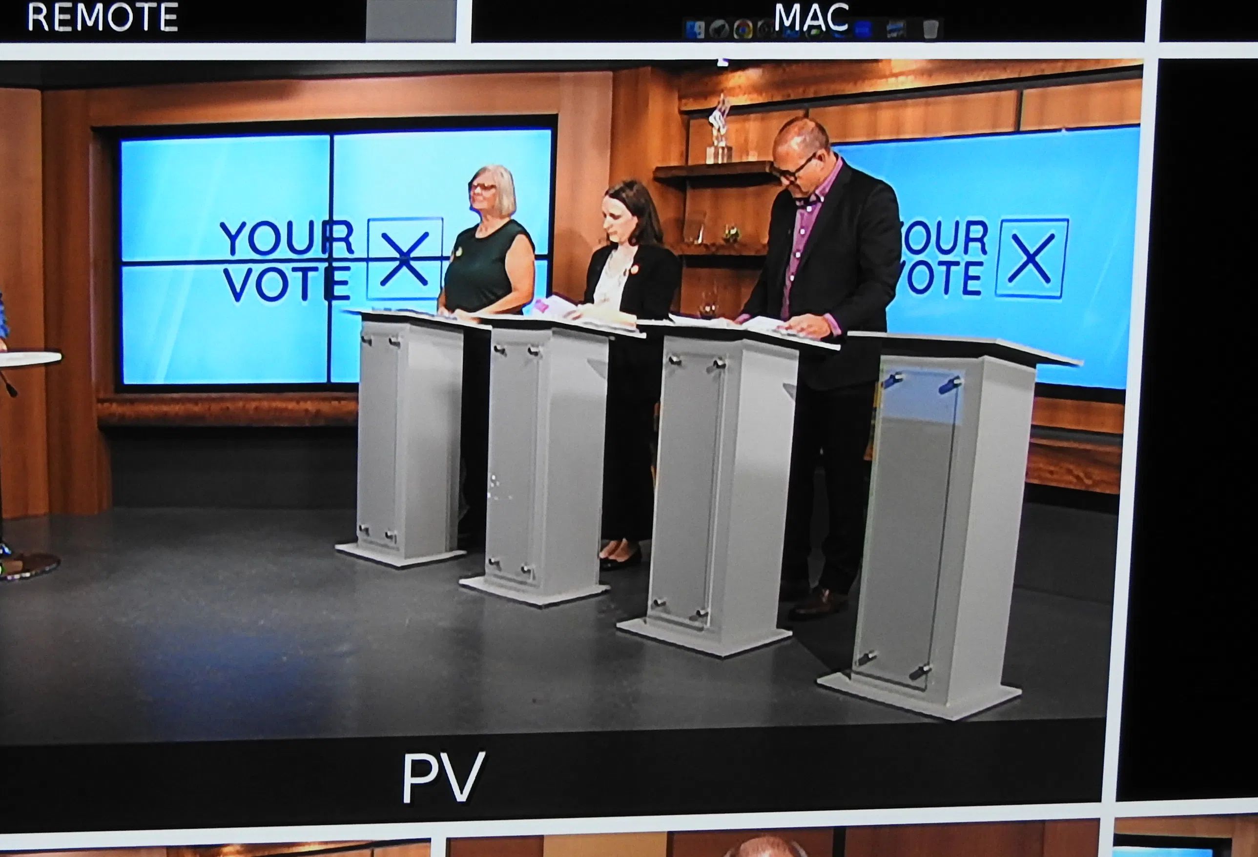 NDP, Grits, and Greens debate, but Allsopp absent