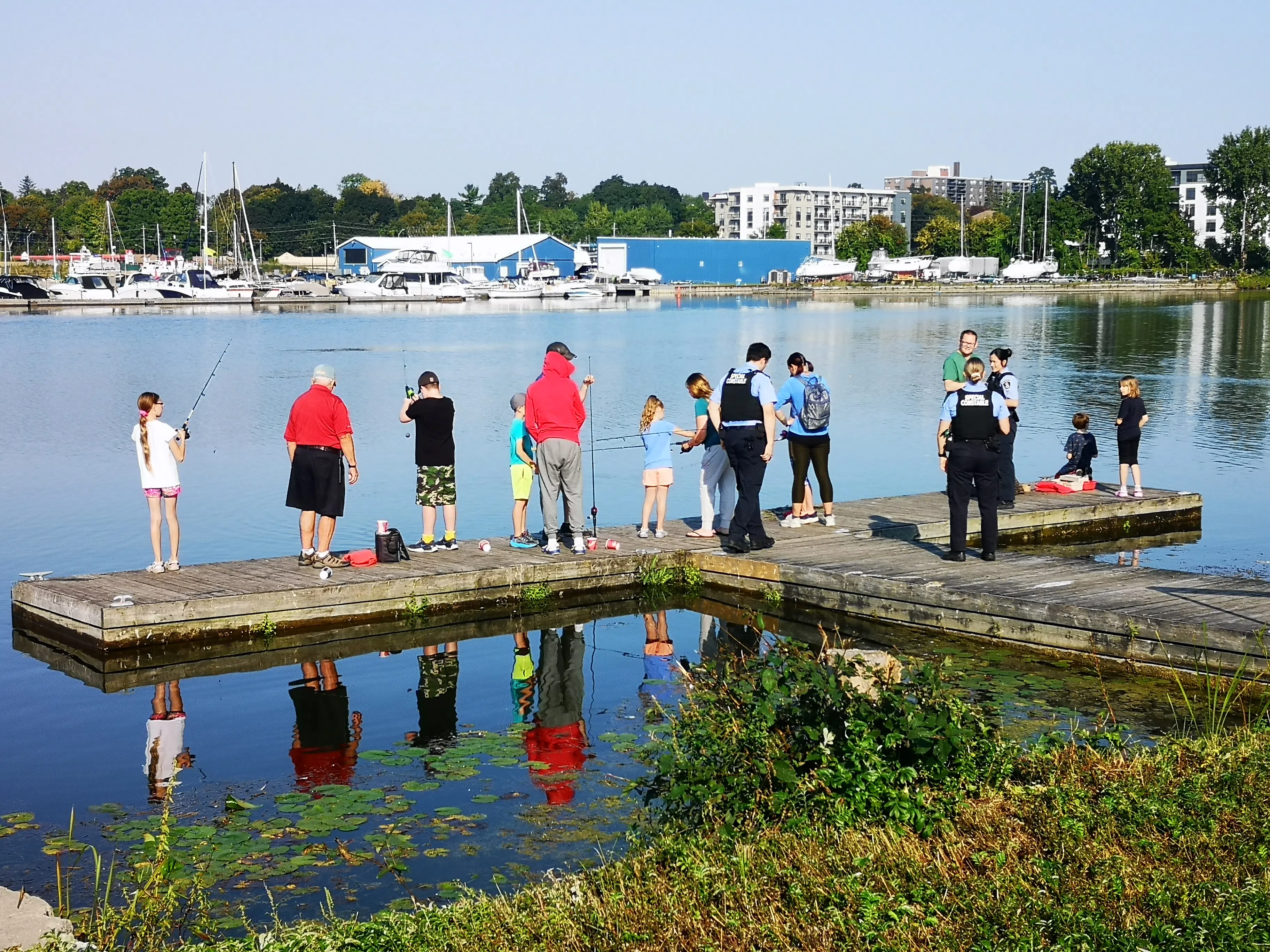 Cops and Kids fishing Derby takes over Victoria Park