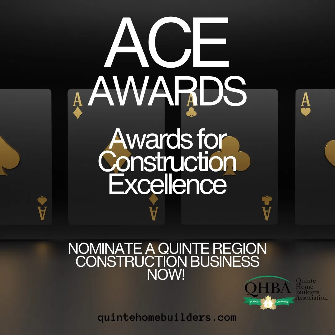 ACE Awards to recognize Quinte construction industry's best