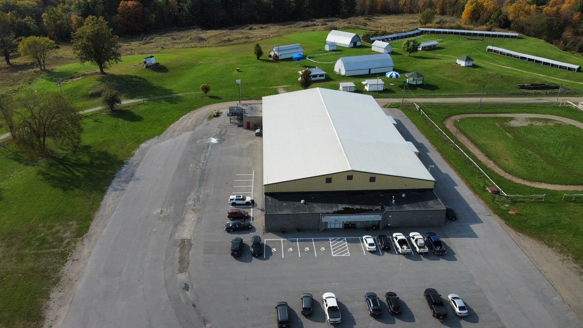 New roof on recreation centre