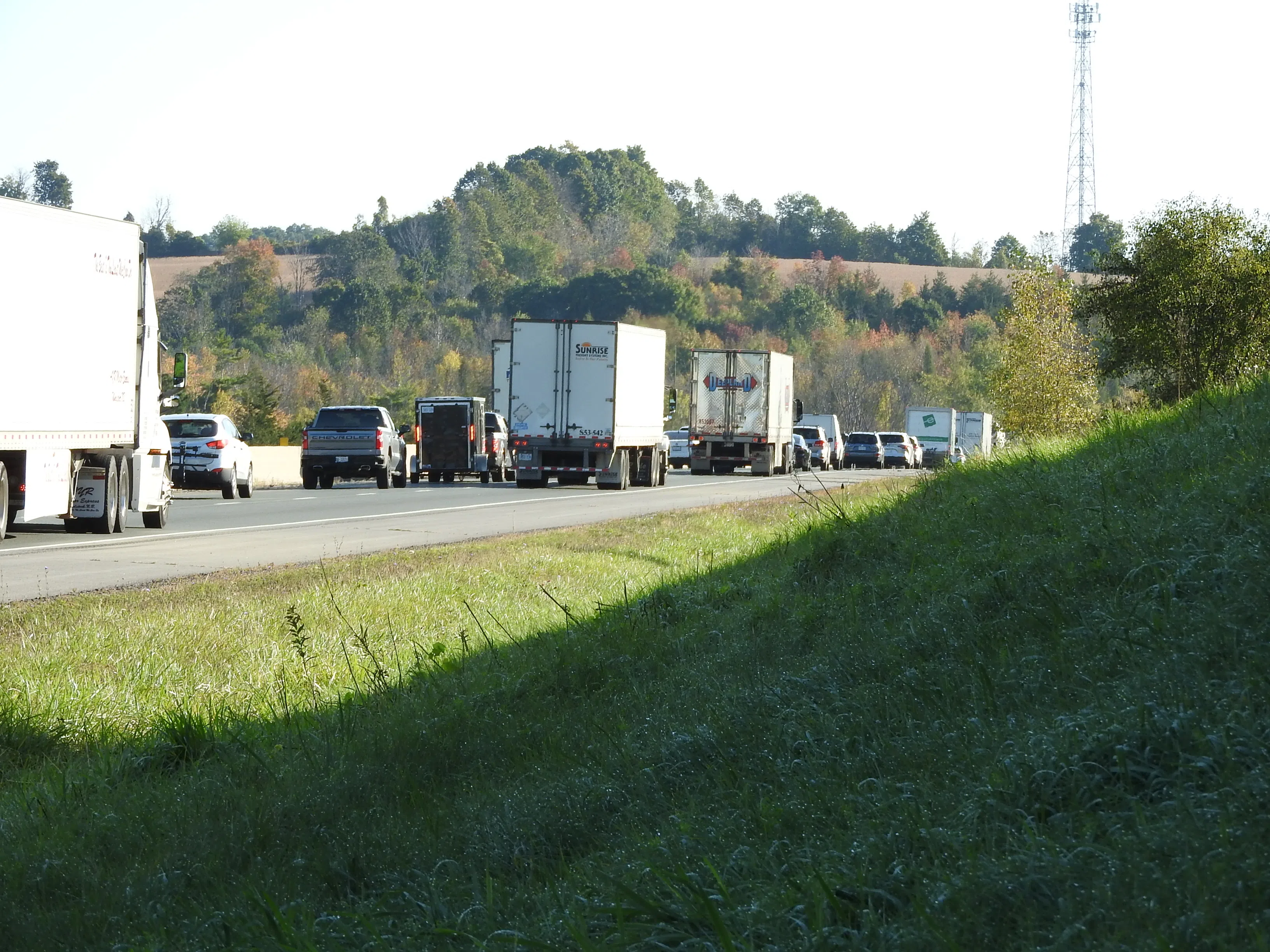 UPDATE: Westbound Highway 401 open after collisions snarl traffic