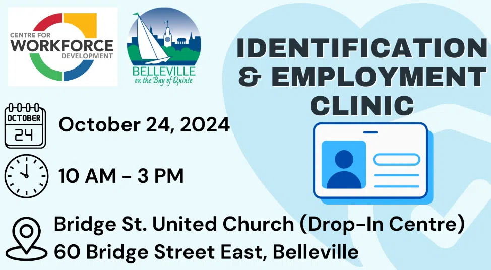 ID and Employment Clinic goes Thursday