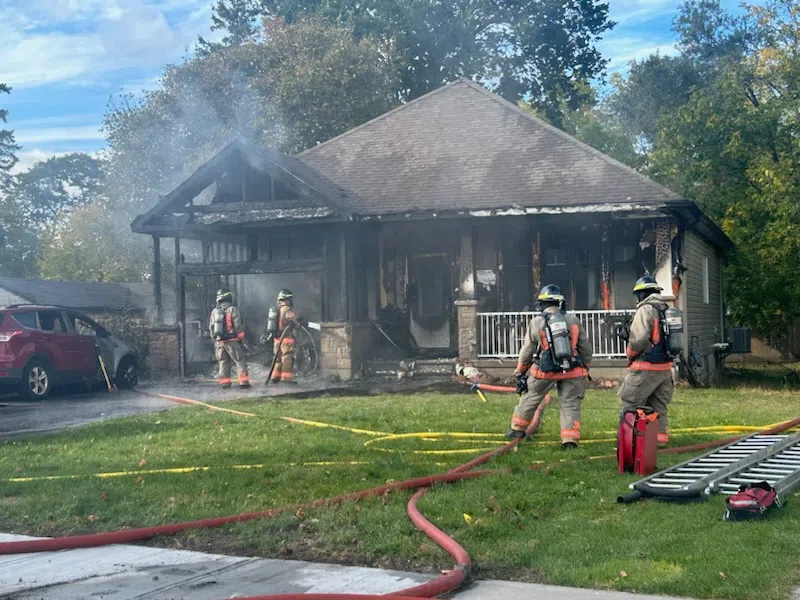 Fire in west end Belleville