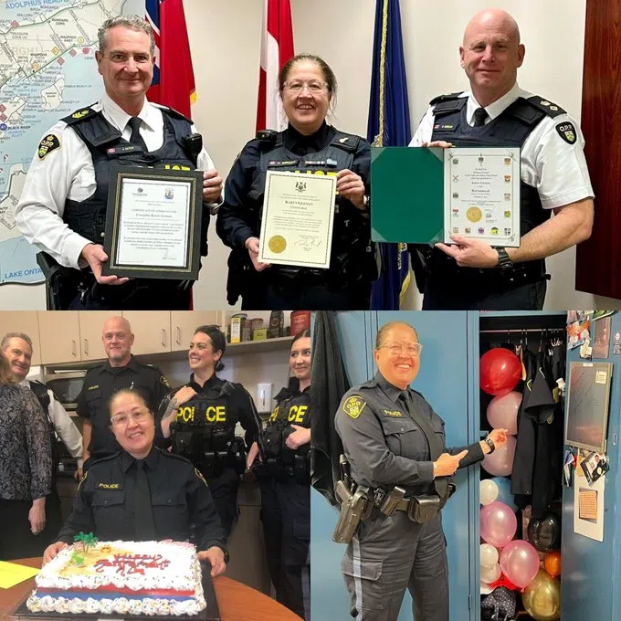 Officer retiring from Prince Edward County OPP