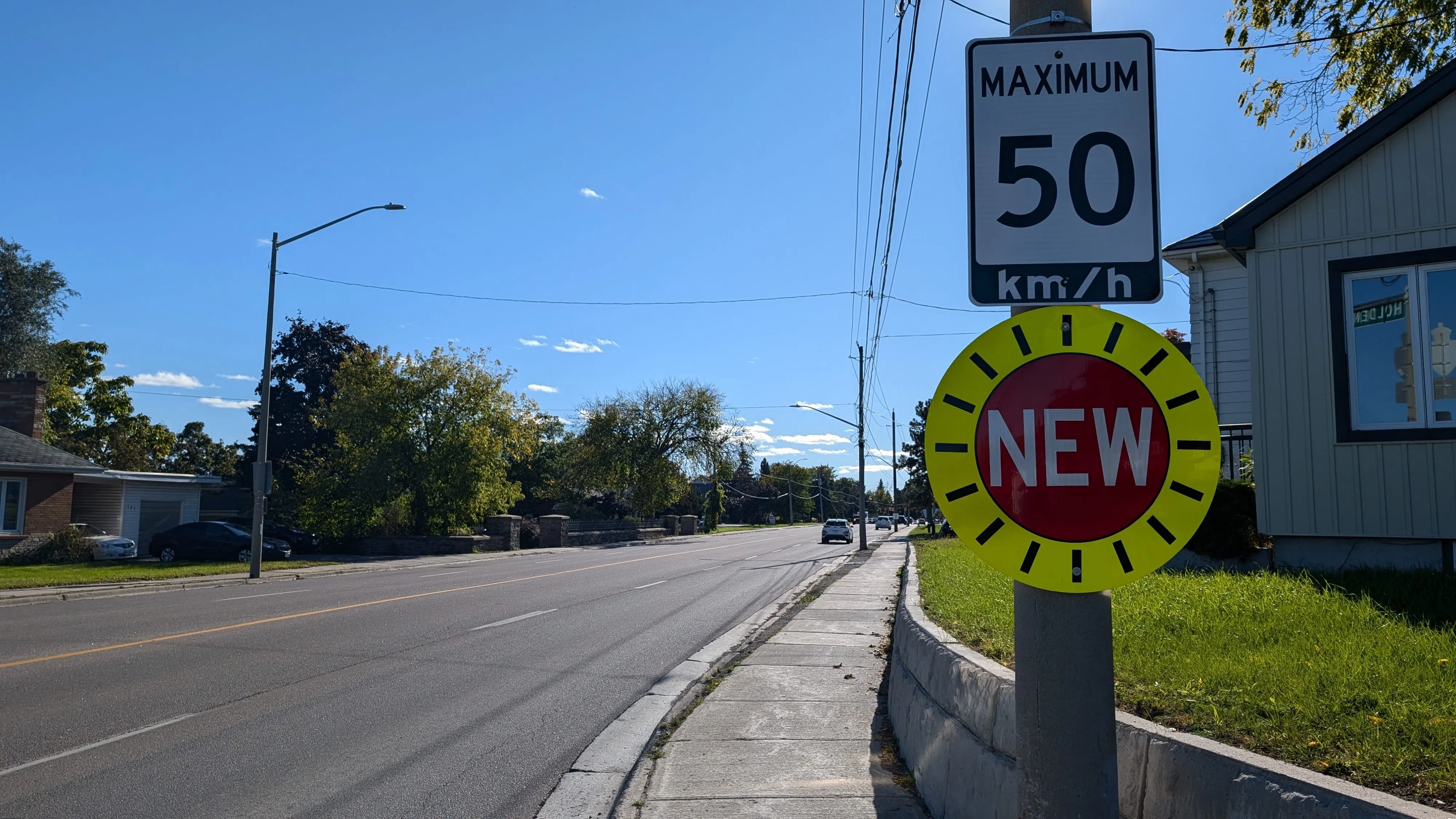 Speed limit lowered on Dundas Street