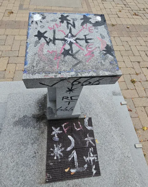 Belleville Police investigating Cenotaph vandalism