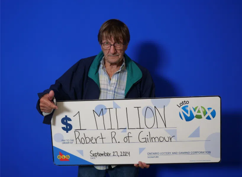 Gilmour resident wins $1 million