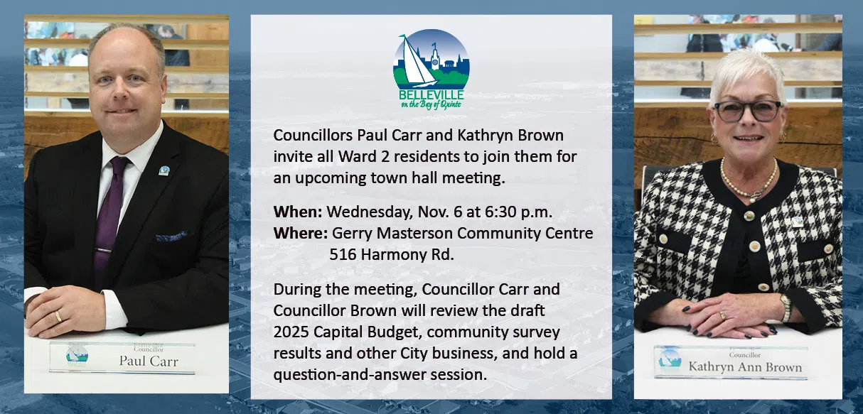 Ward 2 Town Hall meeting November 6