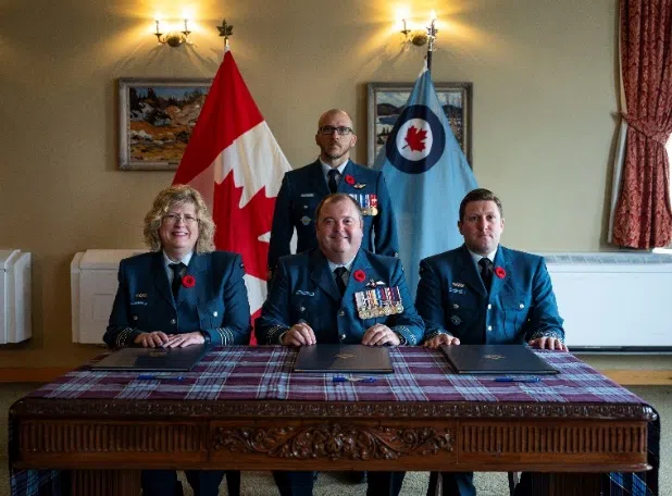 New honorary colonel welcomed to 426 (Transport) Training Squadron