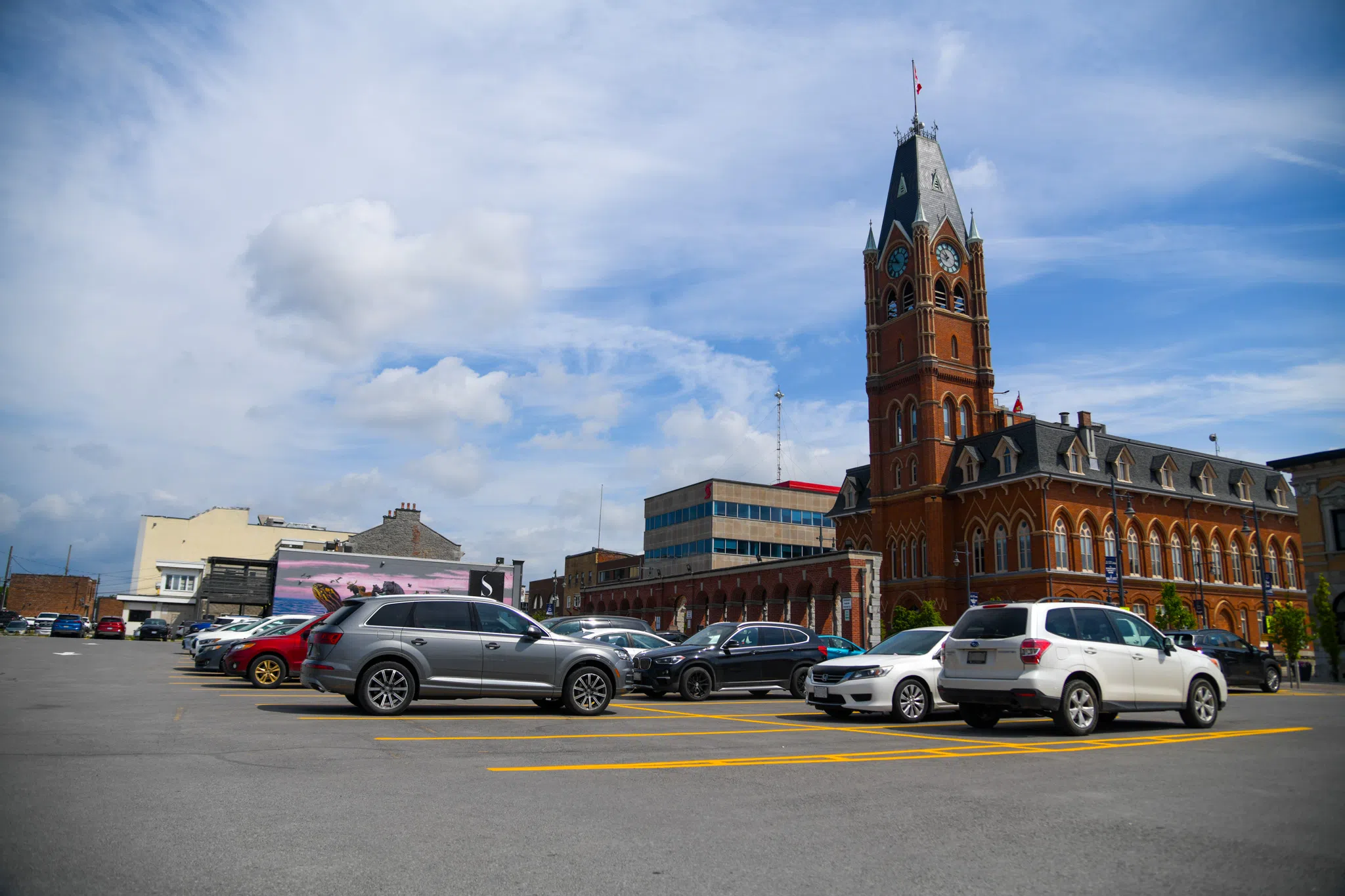 Open house highlighting recommendations for downtown parking