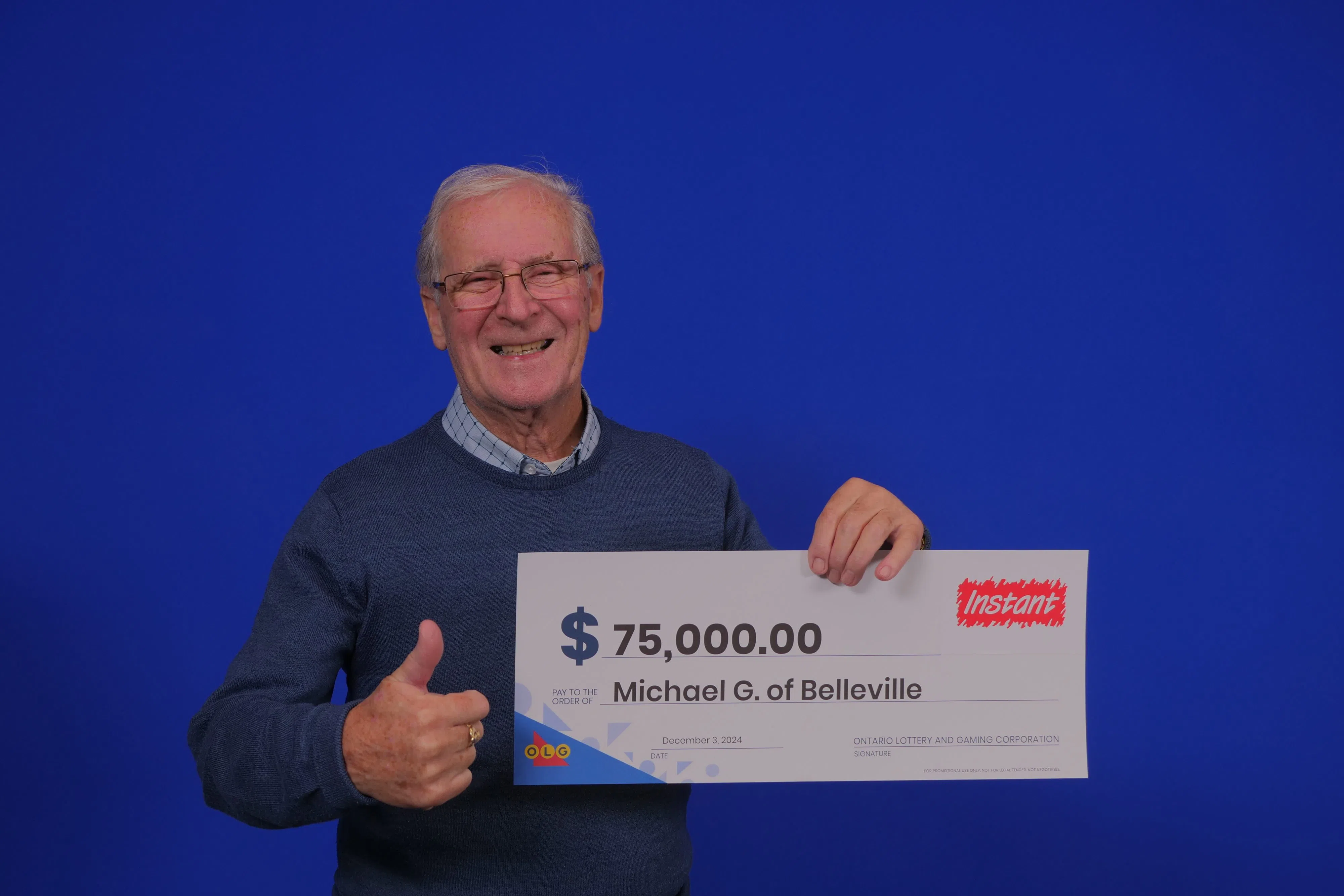 Frosty scratch ticket nets Belleville resident $75 grand
