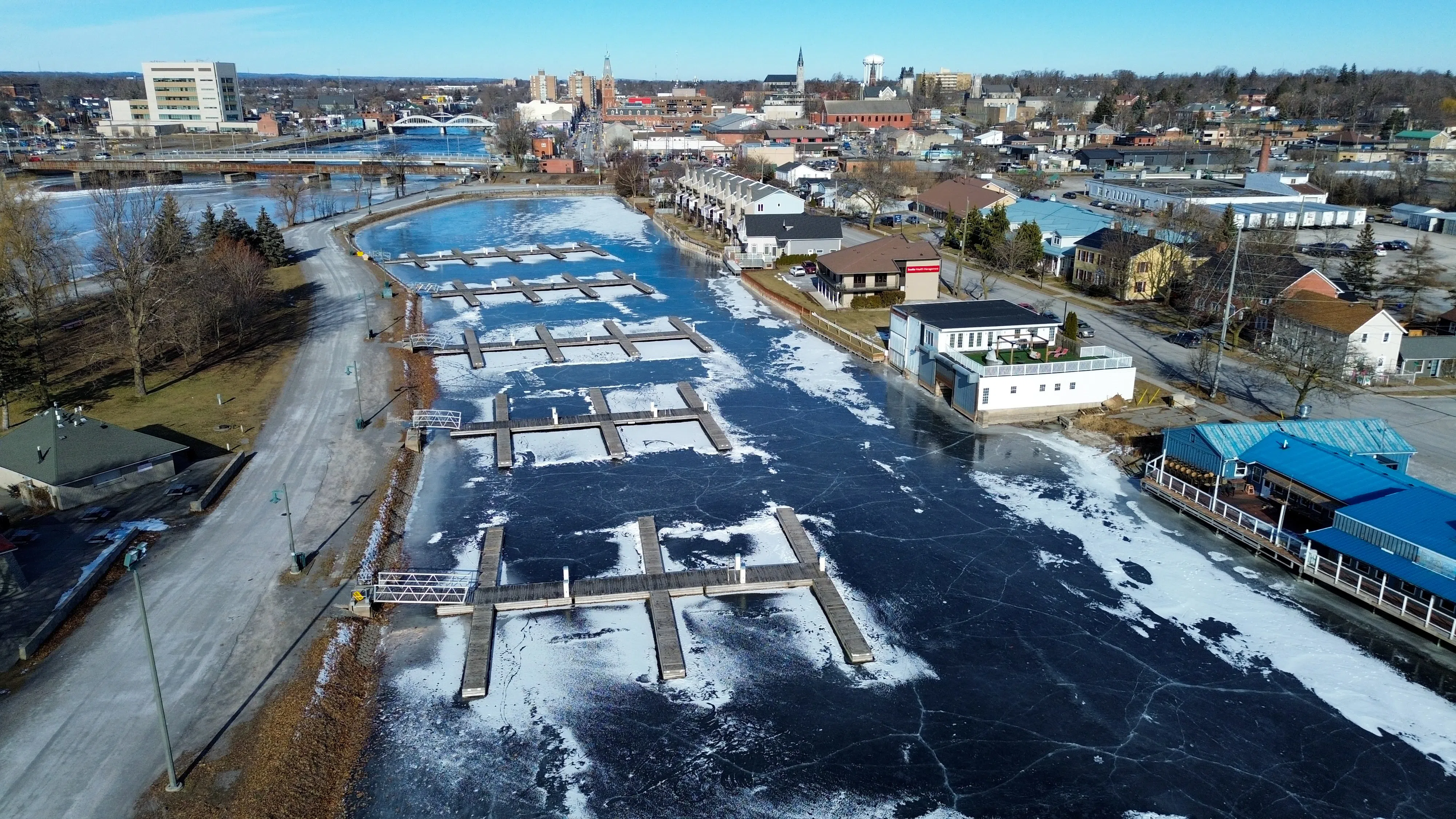 Victoria Harbour and West Zwick's Park Cove open for skating